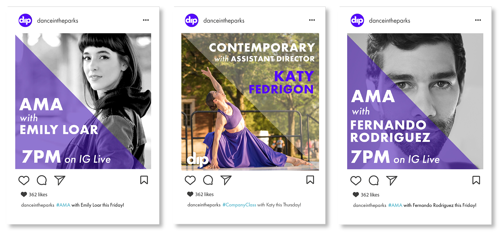 Primary engagement social media designs