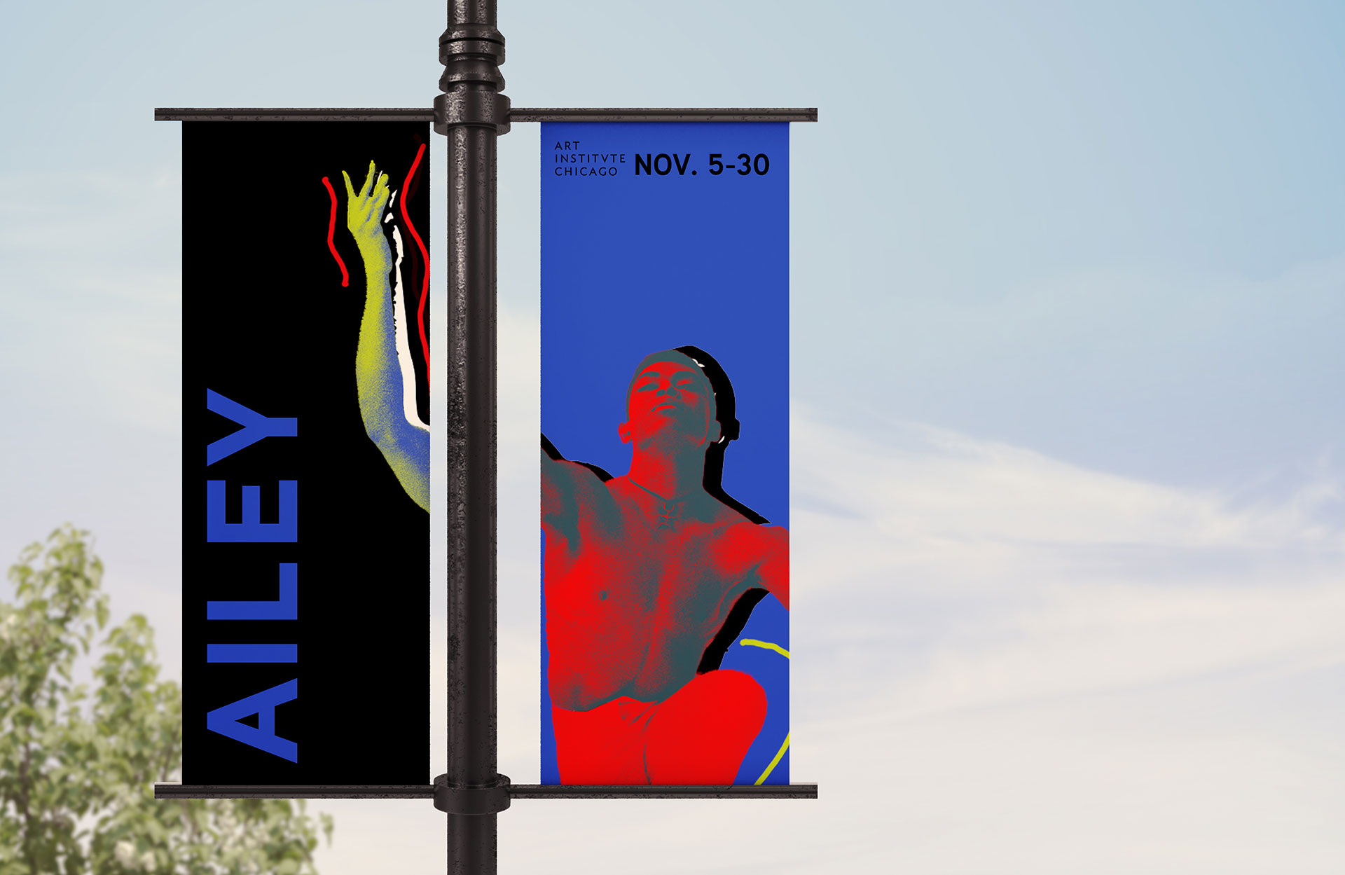 Modern Icons Exhibition Banner