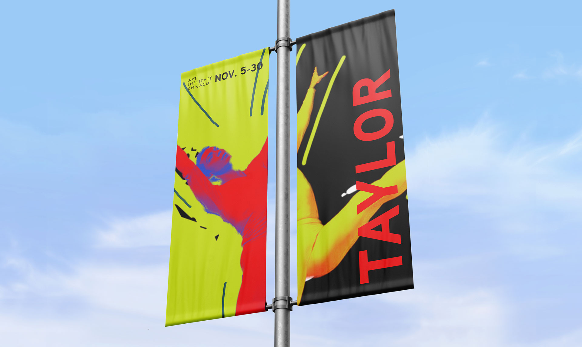 Modern Icons Exhibition Banner