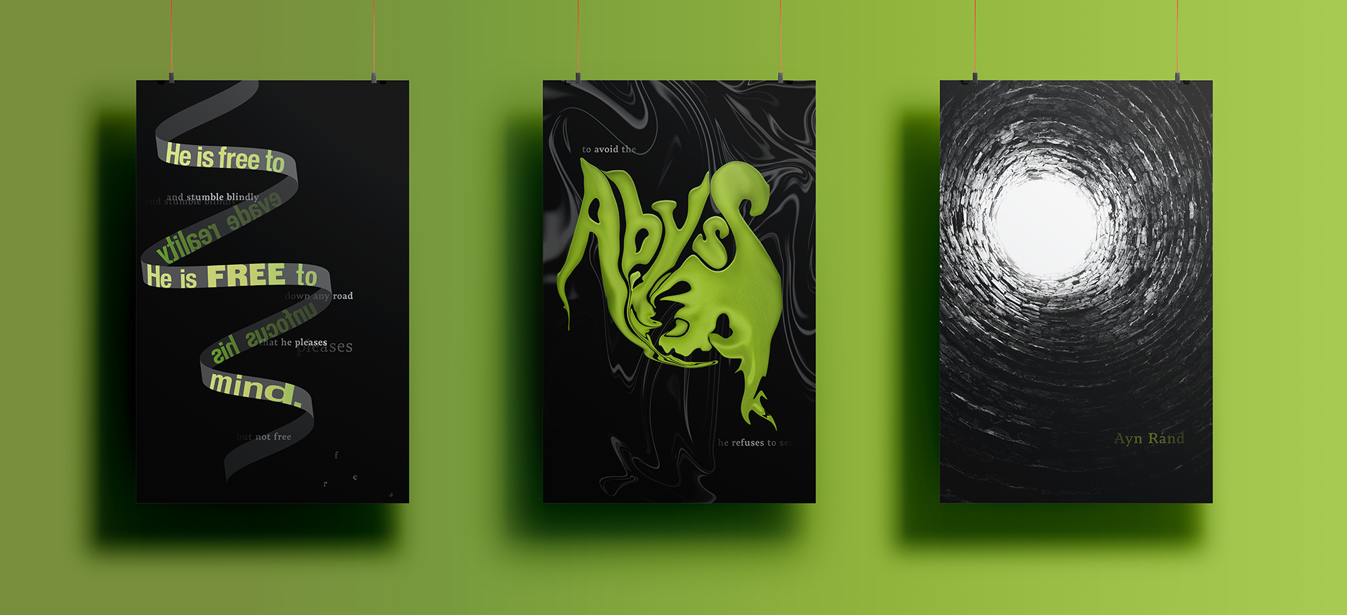 Sci Fi Series Ayn Rand posters